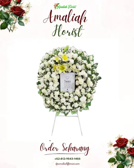 Krans Bunga Duka Outdoor Wedding Jakarta Utara